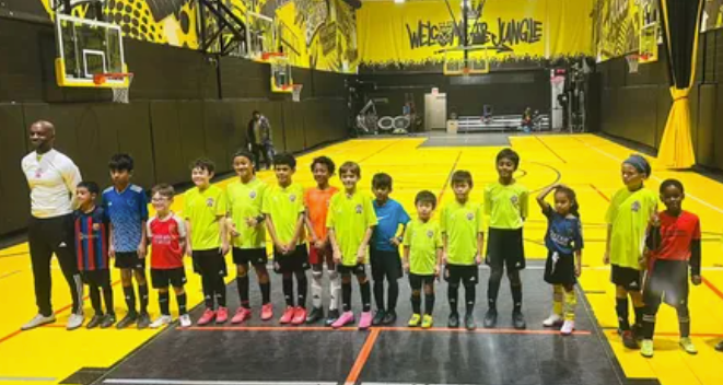 Dwayne De Rosario and DeRo TFC Academy at Jungle Courts