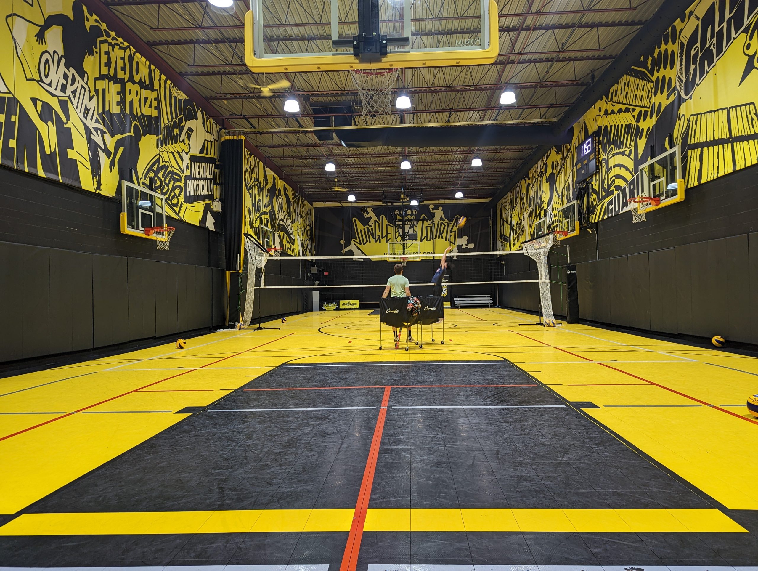 Indoor multi-sport court at Jungle Courts