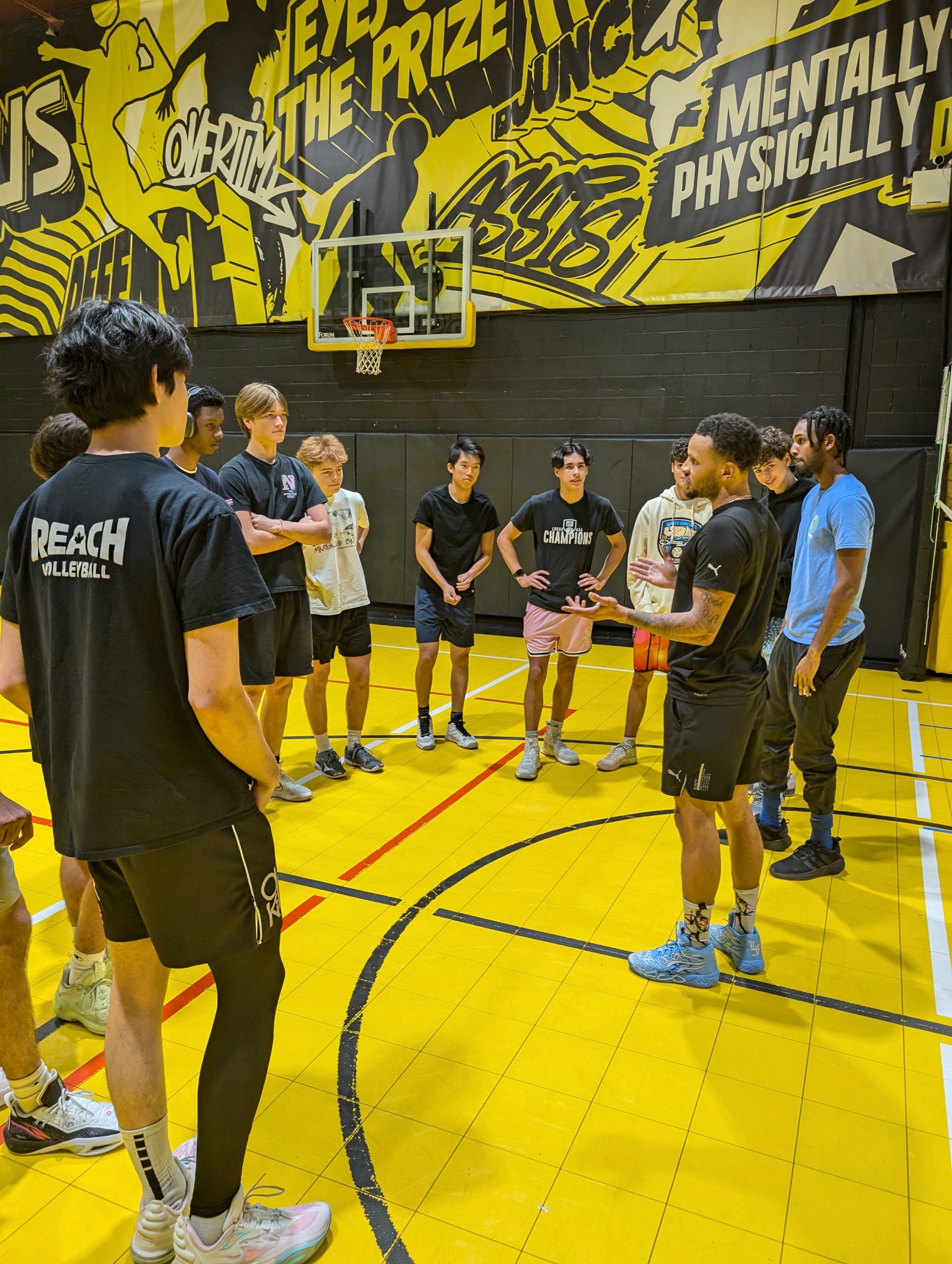Andre De Grasse at Jungle Courts