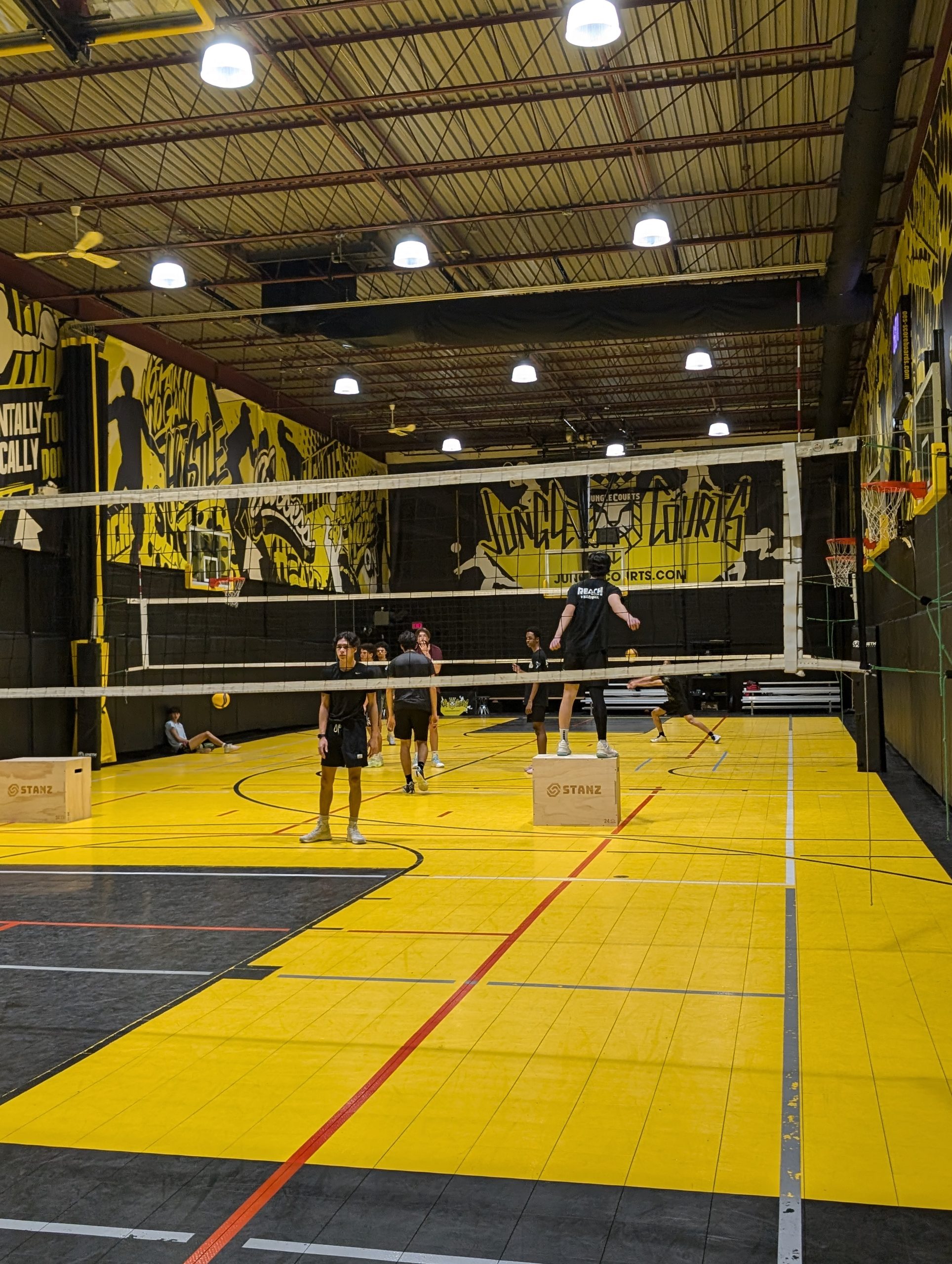 Developing athletes at Jungle Courts